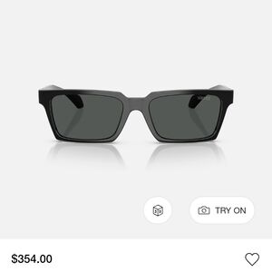 Versace Black Sunglasses